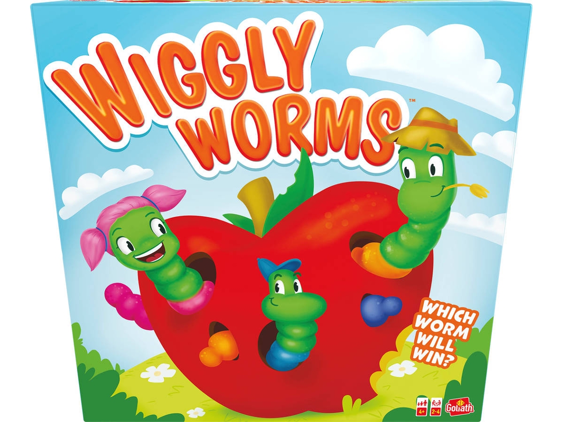 Jogo Infantil GOLIATH Wiggly Worms (Idade Mínima: ‍4 Anos